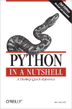 Python book shelf